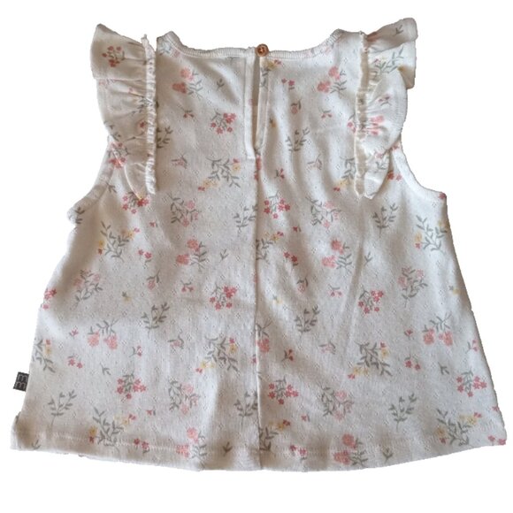 NWT Modern Moments by Gerber Sz 5T Baby Toddler Short Floral Dress A-line - Picture 2 of 6